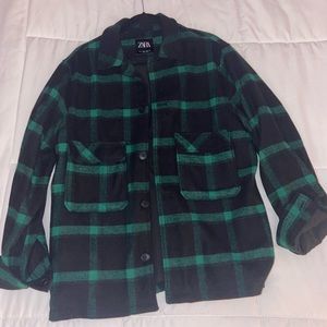 Checkered Shacket
